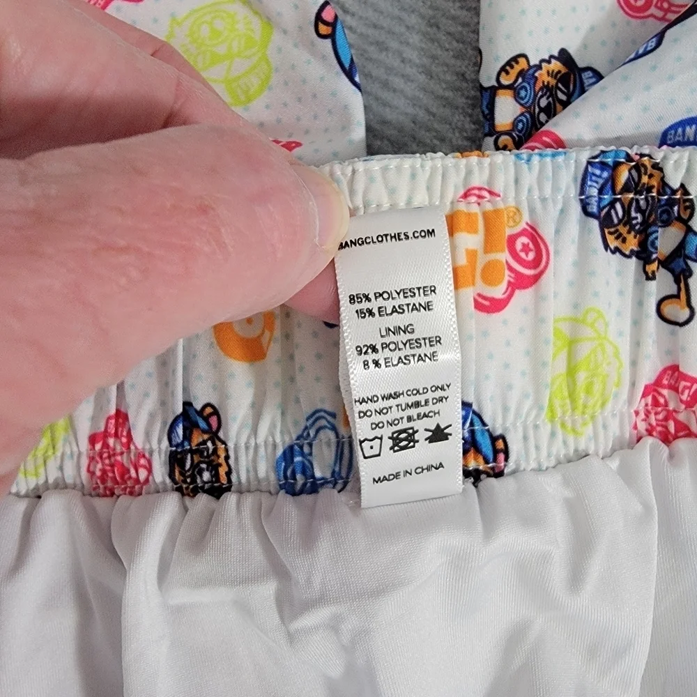 BANG! Miami Hey Mister TJ Poolside Mix Resort Swim Trunks Unworn Size Large